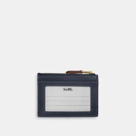 Mini portfel na dowód osobisty w stylu Signature Denim