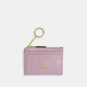 Mini Skinny Id Case z pikowaniem