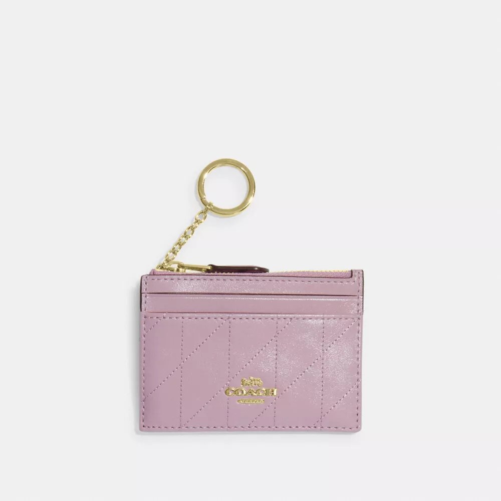 Mini Skinny Id Case z pikowaniem