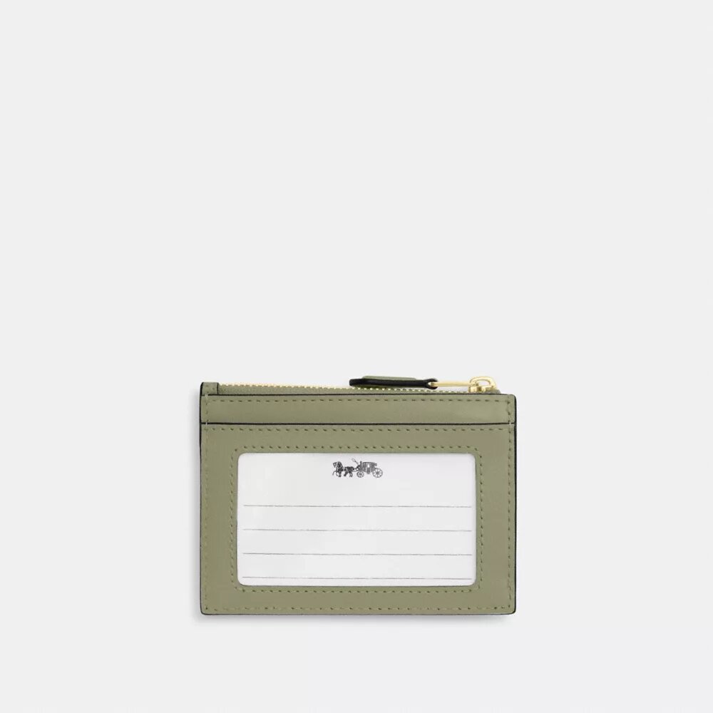 Mini Skinny Id Case z pikowaniem