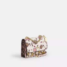 Mini torebka crossbody Klare z kwiatowym nadrukiem