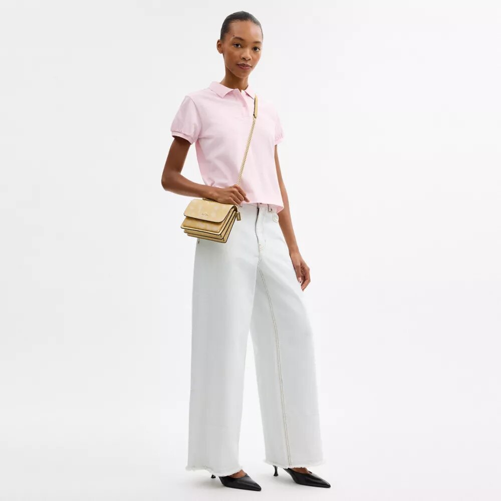 Mini torebka crossbody Klare z kwiatowym nadrukiem