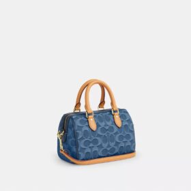 Mini torebka crossbody Rowan z charakterystycznego dżinsu