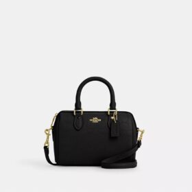 Mini torebka crossbody Rowan z charakterystycznej skóry