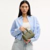 Mini torebka crossbody Rowan z charakterystycznej skóry