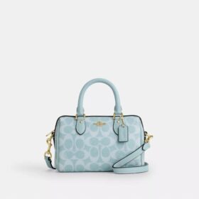 Mini torebka crossbody Rowan z Signature Canvas