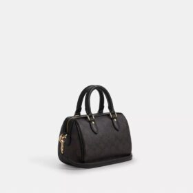 Mini torebka crossbody Rowan z Signature Canvas
