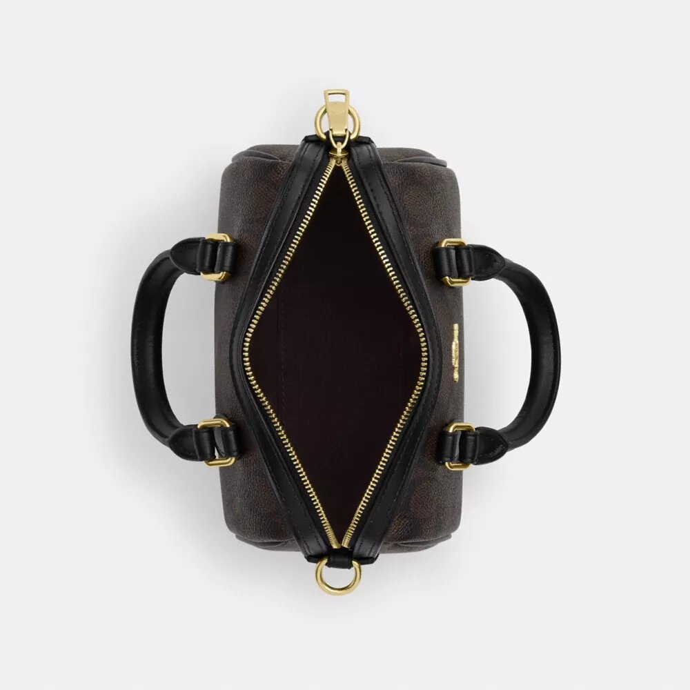 Mini torebka crossbody Rowan z Signature Canvas