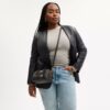 Mini torebka crossbody Rowan z Signature Canvas z Zawieszkami