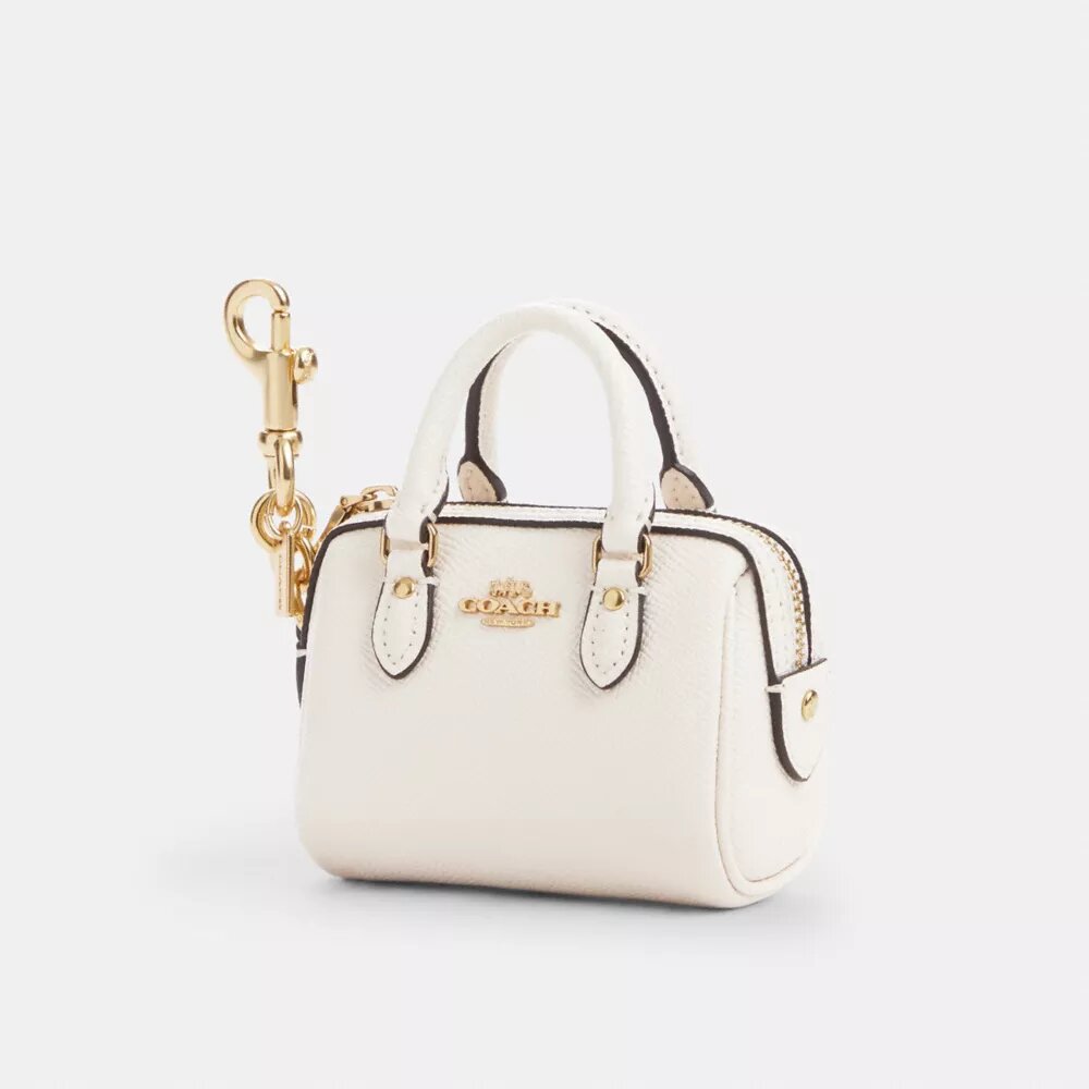 Mini zawieszka do torebki typu satchel Rowan