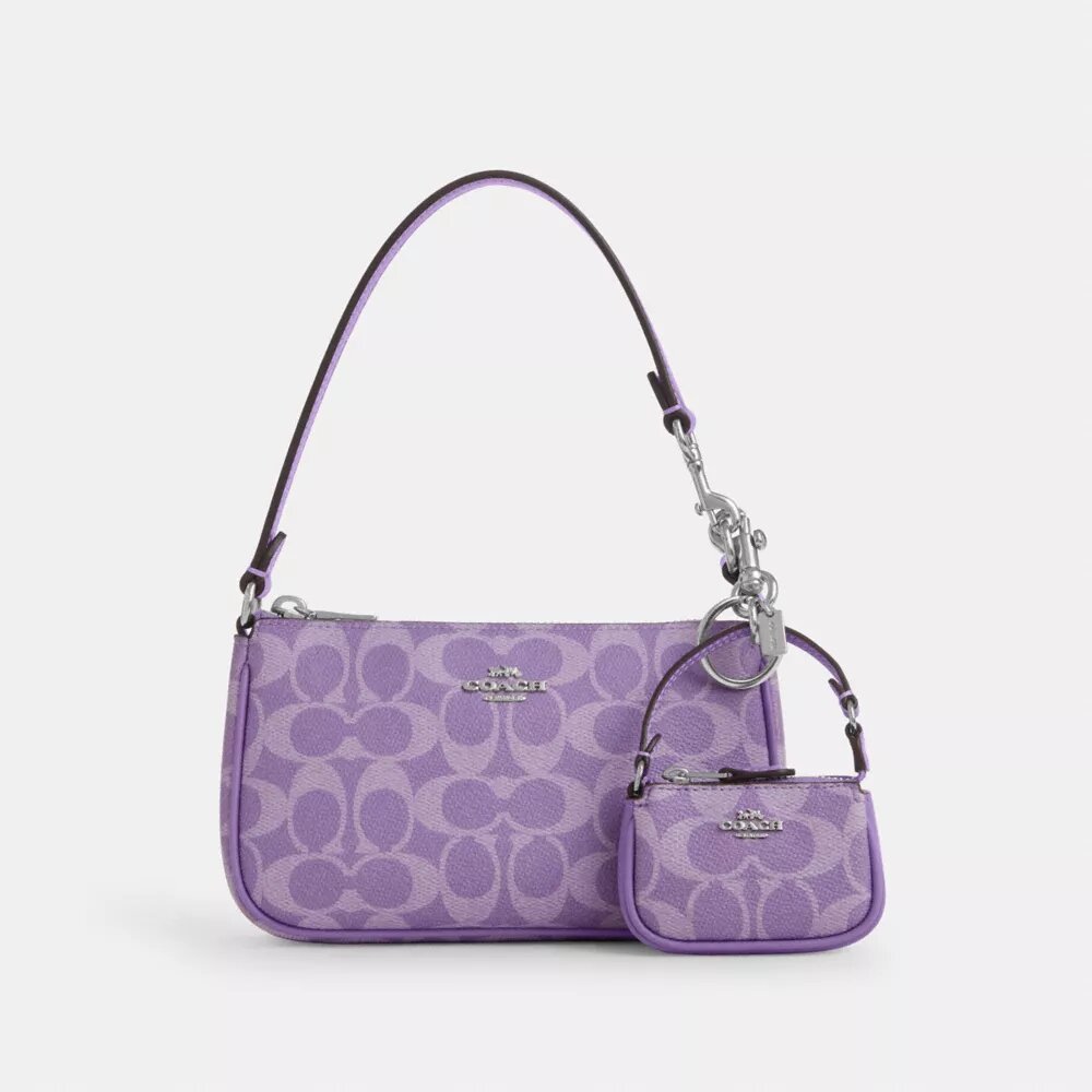Mini zawieszki do toreb Nolita z Signature Canvas