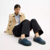 Model „Sculpted C” na chodakach na platformie w stylu „Loved Denim”