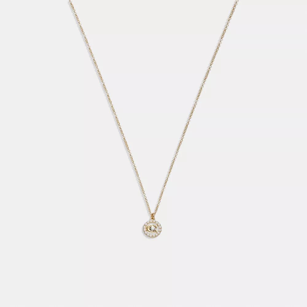 Naszyjnik z wisiorkiem „Signature Crystal Pearl”