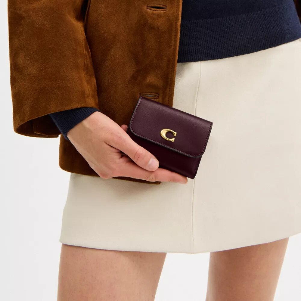 Niezbędny portfel na karty w stylu colorblock