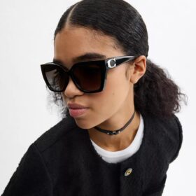 Okulary przeciwsłoneczne Full Fit Maxi Sculpted C Square Cat Eye