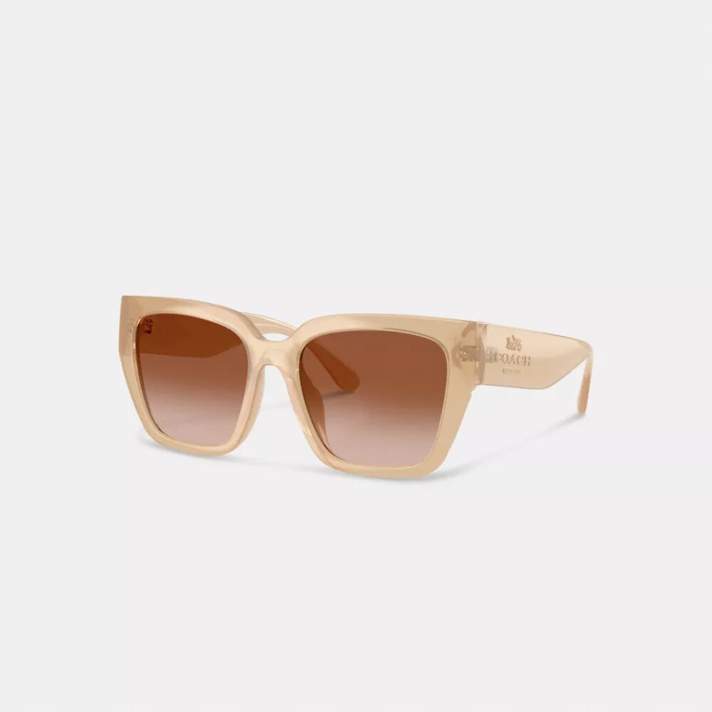 Okulary przeciwsłoneczne typu „cat eye” w stylu oversize
