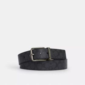 Pas dwustronny z klamrą typu „harness”, przycinany na wymiar, 38 mm