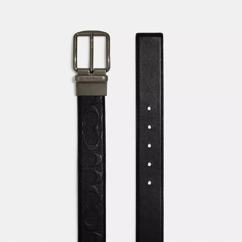 Pas dwustronny z klamrą typu „harness”, przycinany na wymiar, 38 mm