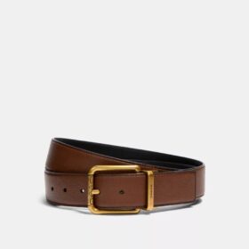 Pasek dwustronny z kwadratową klamrą rolkową, przycinany na wymiar, 38 mm