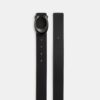 Pasek dwustronny z rzeźbioną klamrą w kształcie litery C, 38 mm