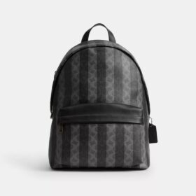 Plecak Taylor z Signature Canvas w paski