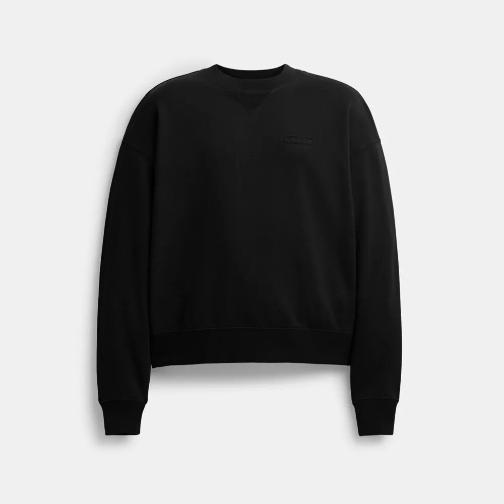 Podstawowa bluza crewneck z okrągłym dekoltem