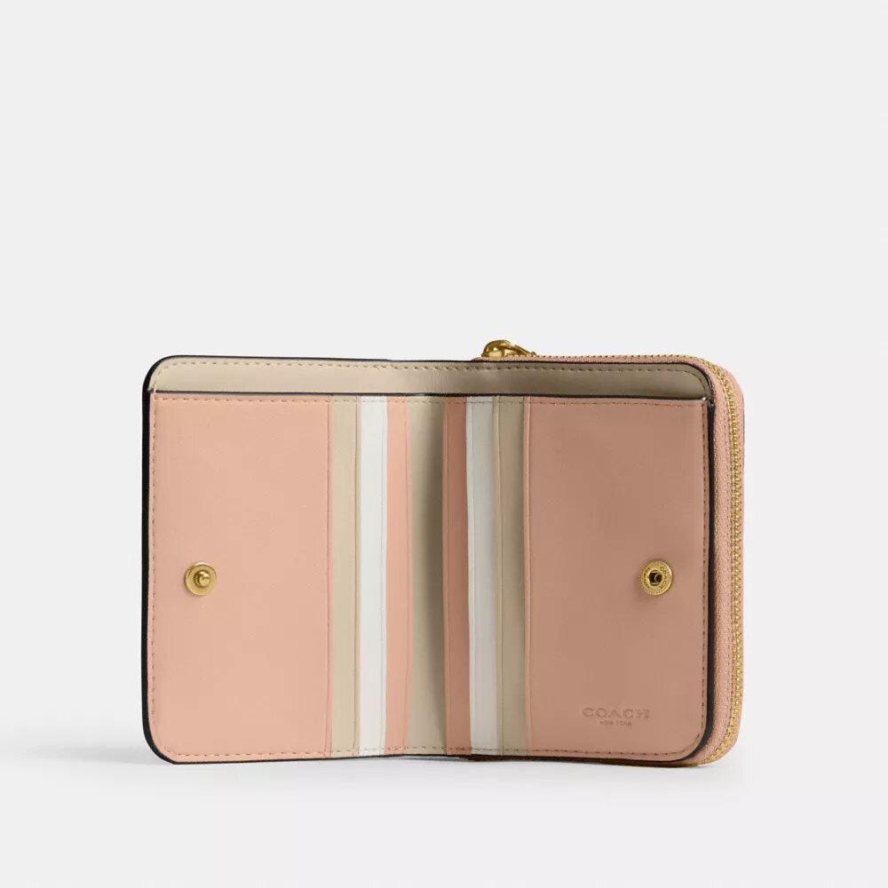 Podstawowy portfel typu billfold w stylu colorblock