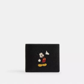 Portfel 3 w 1 Disney X Coach z regenerowanej skóry z Myszką Miki
