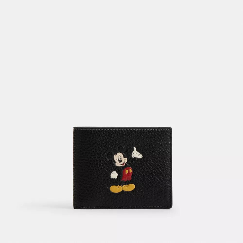 Portfel 3 w 1 Disney X Coach z regenerowanej skóry z Myszką Miki