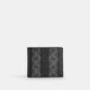 Portfel 3 w 1 z Signature Canvas w paski