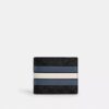 Portfel 3 w 1 z Signature Canvas w paski Varsity