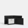 Portfel 3 w 1 z Signature Canvas w paski Varsity