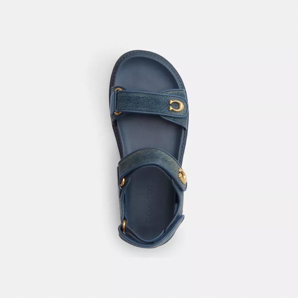 Sandały Brynn z dżinsu w stylu „Loved Denim”
