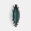 Saszetka na nadgarstek z zamkiem w rogu, wykonana z Signature Canvas