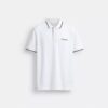 Signature Trim Koszulka polo z bawełny organicznej