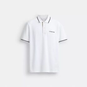 Signature Trim Koszulka polo z bawełny organicznej