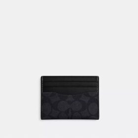 Smukłe etui na dowód osobisty z Signature Canvas