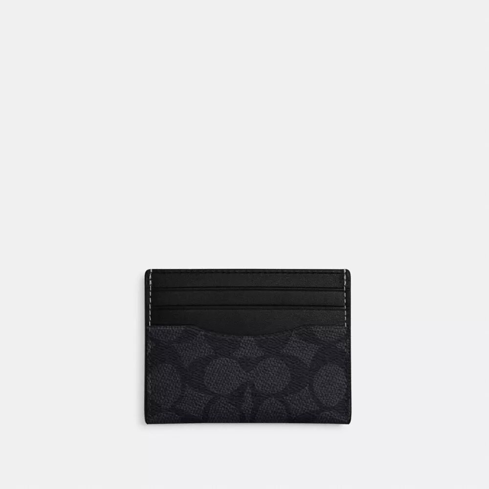 Smukłe etui na dowód osobisty z Signature Canvas