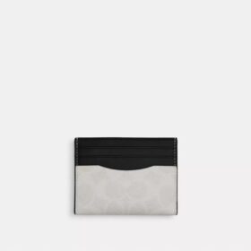 Smukłe etui na dowód osobisty z Signature Canvas