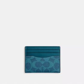 Smukłe etui na dowód osobisty z Signature Canvas