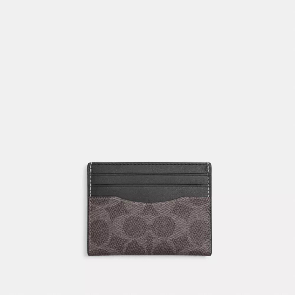 Smukłe etui na dowód osobisty z Signature Canvas