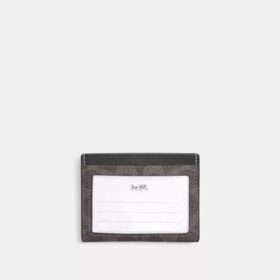 Smukłe etui na dowód osobisty z Signature Canvas