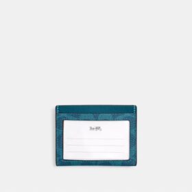Smukłe etui na dowód osobisty z Signature Canvas