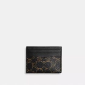 Smukłe etui na dowód osobisty z Signature Canvas marki Loved