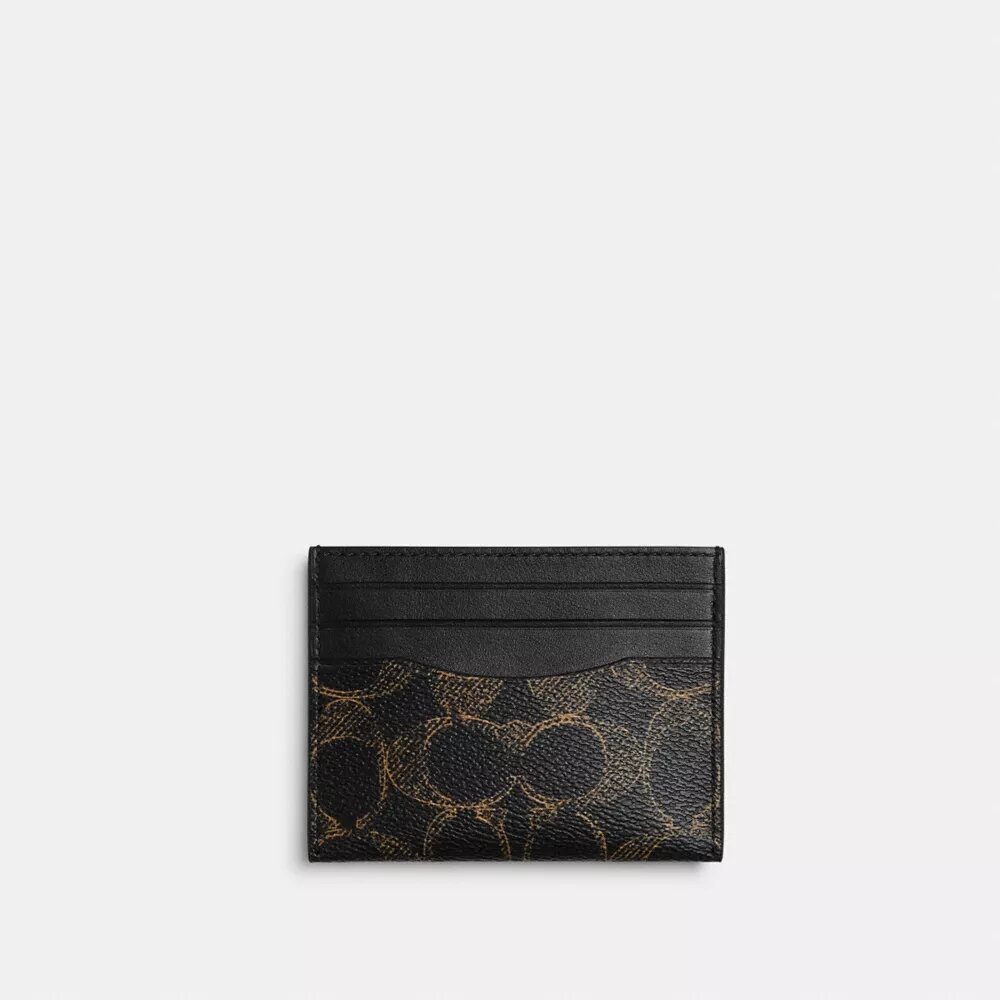 Smukłe etui na dowód osobisty z Signature Canvas marki Loved