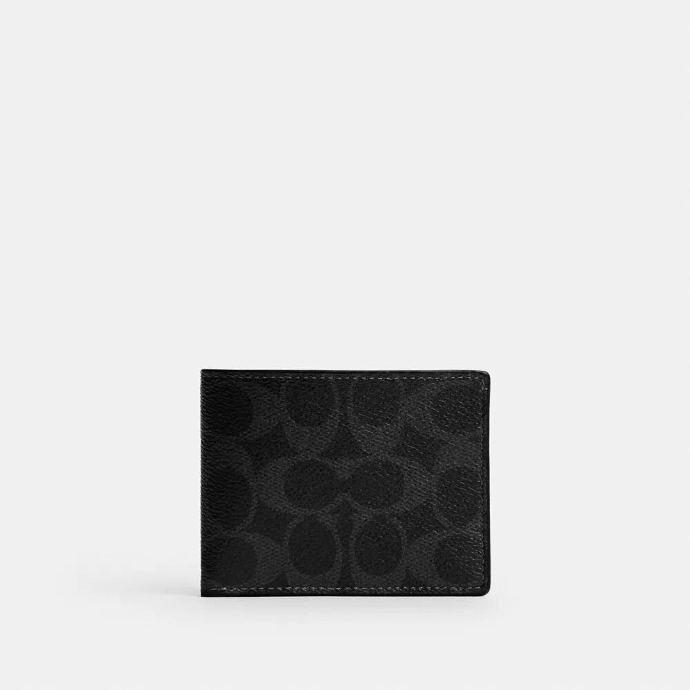 Smukły portfel z Signature Canvas