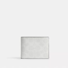 Smukły portfel z Signature Canvas