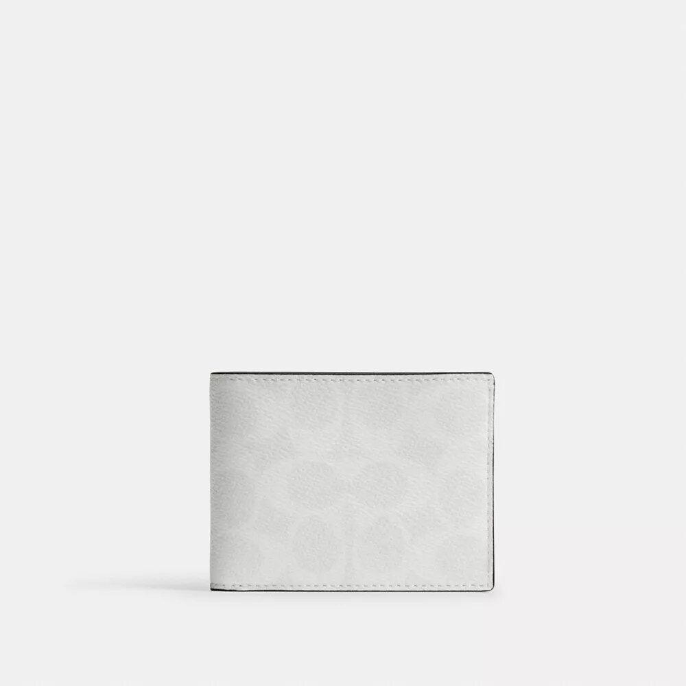 Smukły portfel z Signature Canvas