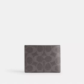 Smukły portfel z Signature Canvas