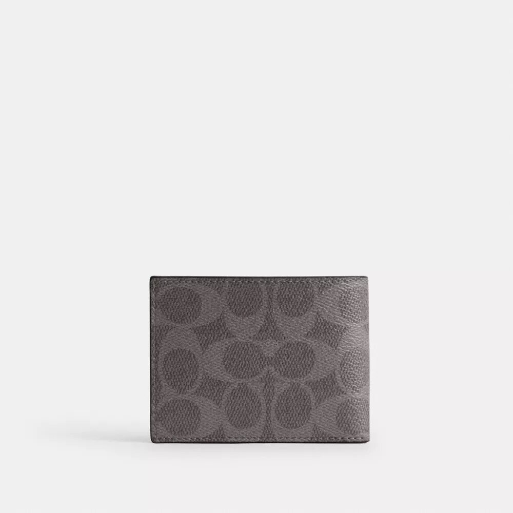 Smukły portfel z Signature Canvas